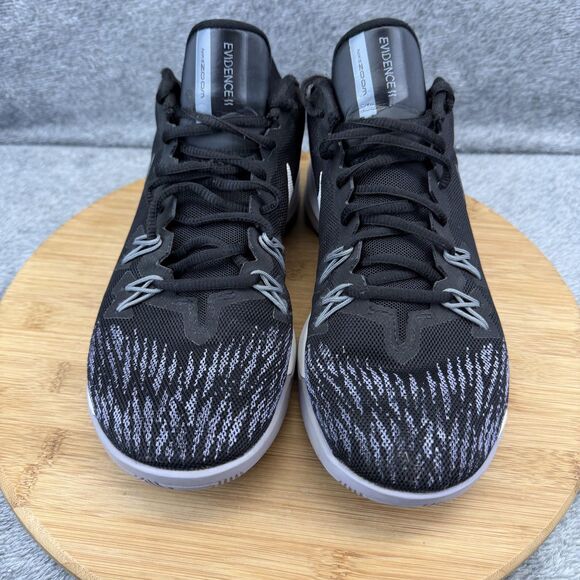 Nike Zoom Evidence II Shoes Mens Size 7 Black Basketball Sneakers 908976-005 main image 5